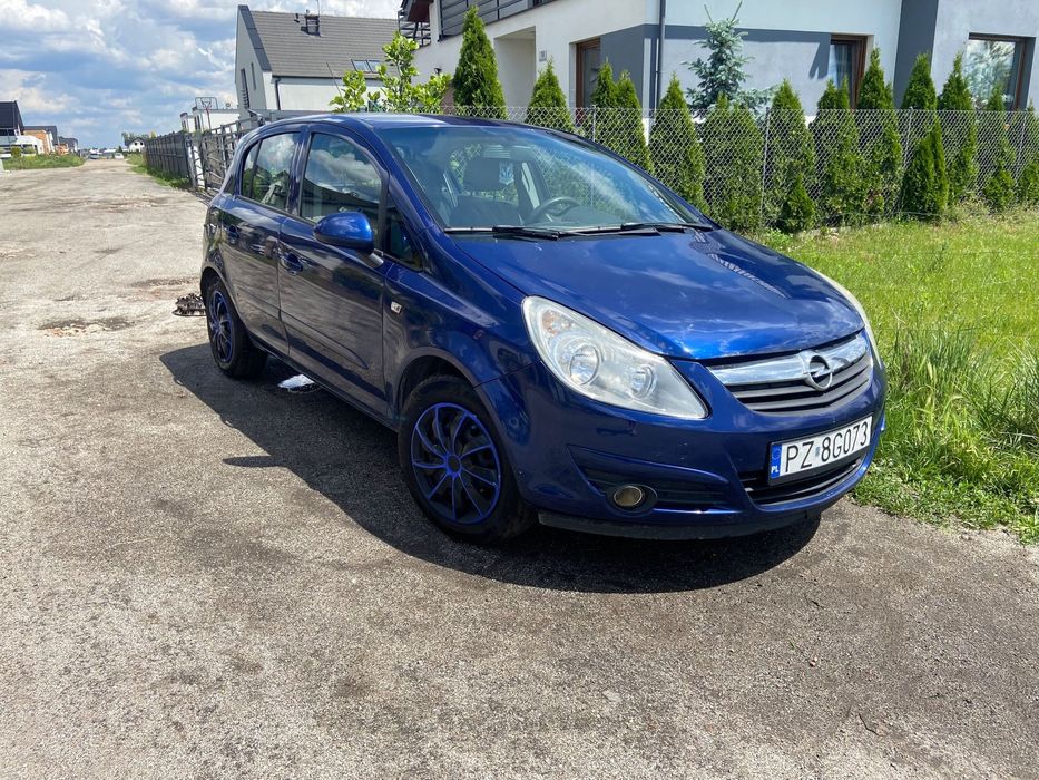 Opel Corsa Opel Corsa D 1.4, 2007r. uszkodzony