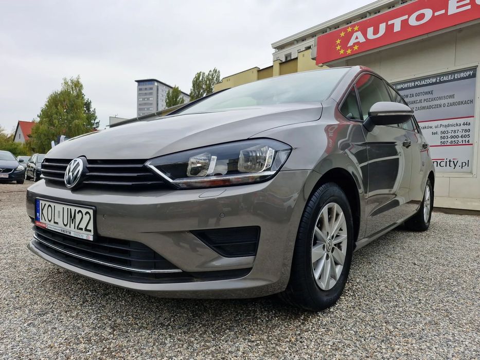 Volkswagen Golf Sportsvan Salon Polska, niski przebieg, gwarancja, 2  x opony, po serwisie!