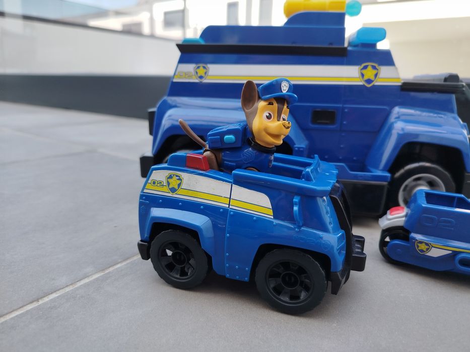 Carro de polícia Patrulha Pata