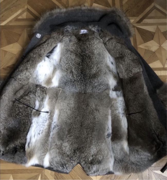 Парка на меху , шубка,  дублянка divais