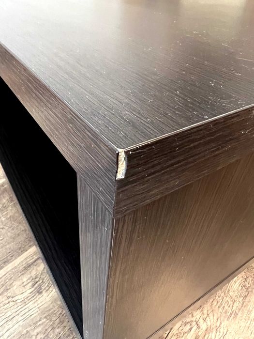 Stolik Ława Black Red White BRW Doors w kolorze wenge 120x65x40cm