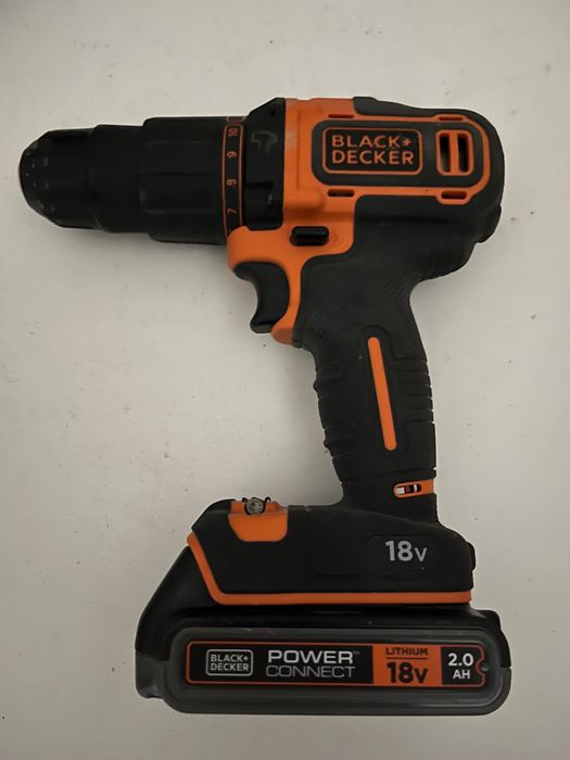Black+Decker Wiertarko-wkrętarka akumulatorowa 18v