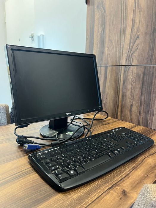 Monitor Asus + Teclado + Impresora