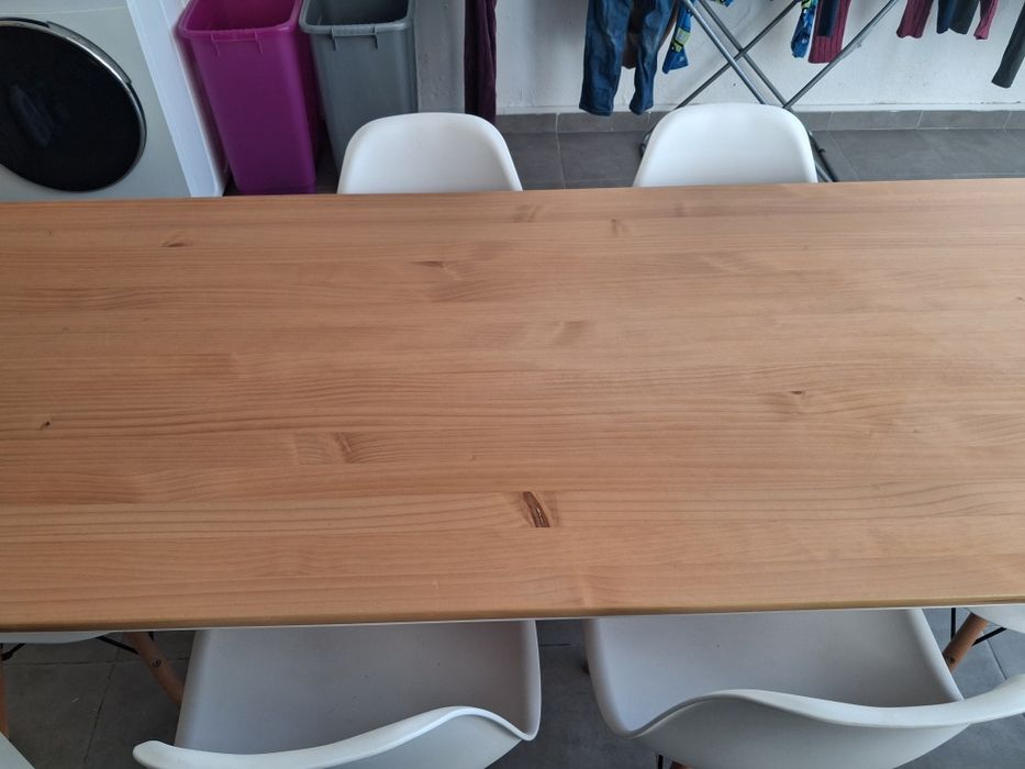 Mesa 1,80 com 6 cadeiras