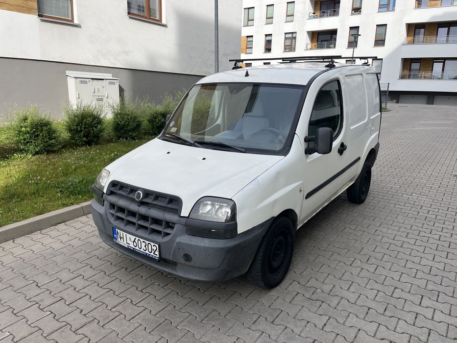 Fiat Doblo Cargo / Benzyna / Wciągarka / Aktualne opłaty