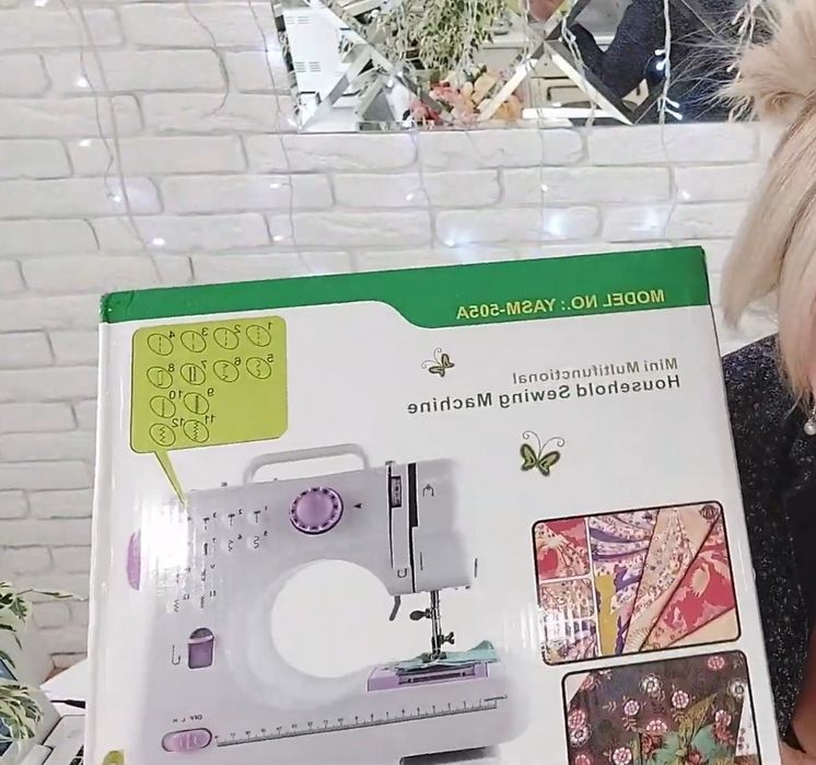 Швейная машинка  12 в 1/ машинка для шиття, професійна швейная машина