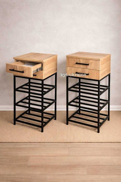 Банкетка для взуття, поличка, тумбочка, вішалка, полка, полиця Вінниця