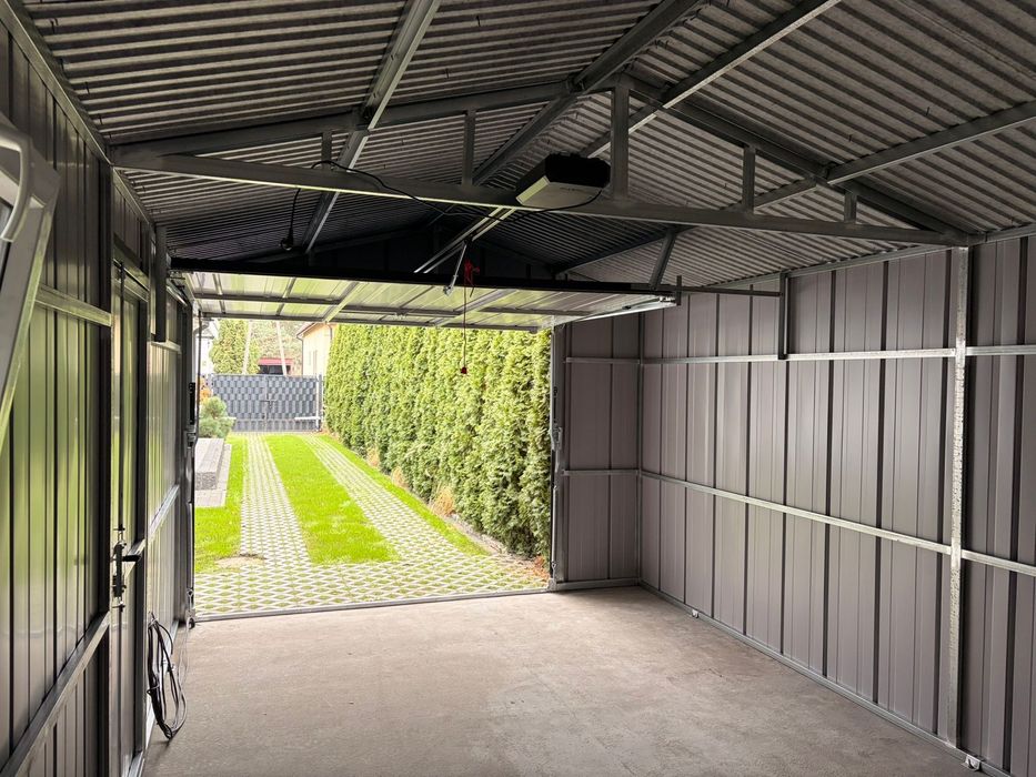 Garaż blaszan rąbek 3x6 4x5 5x5 6x5 6x6