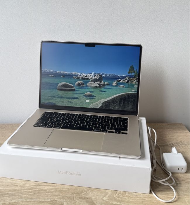 MacBook Air 15” M2 2023 | 96% baterii | Idealny stan | Pudełko + GRATIS etui
