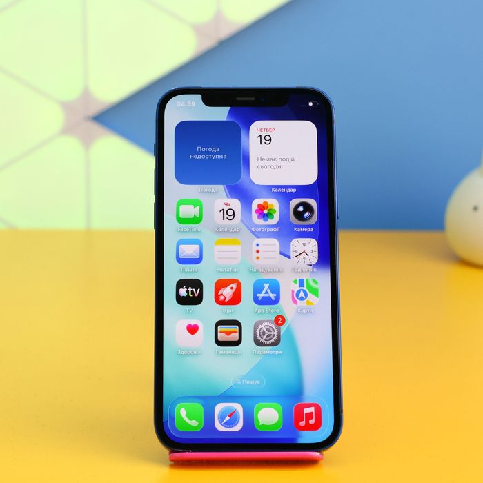 Смартфон Apple iPhone 12 128GB Blue (161765) Б/У З ГАРАНТІЄЮ