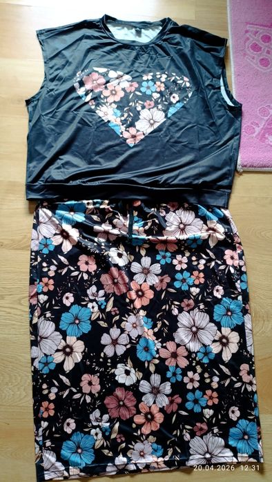 Spódnica z bluzka 2xl