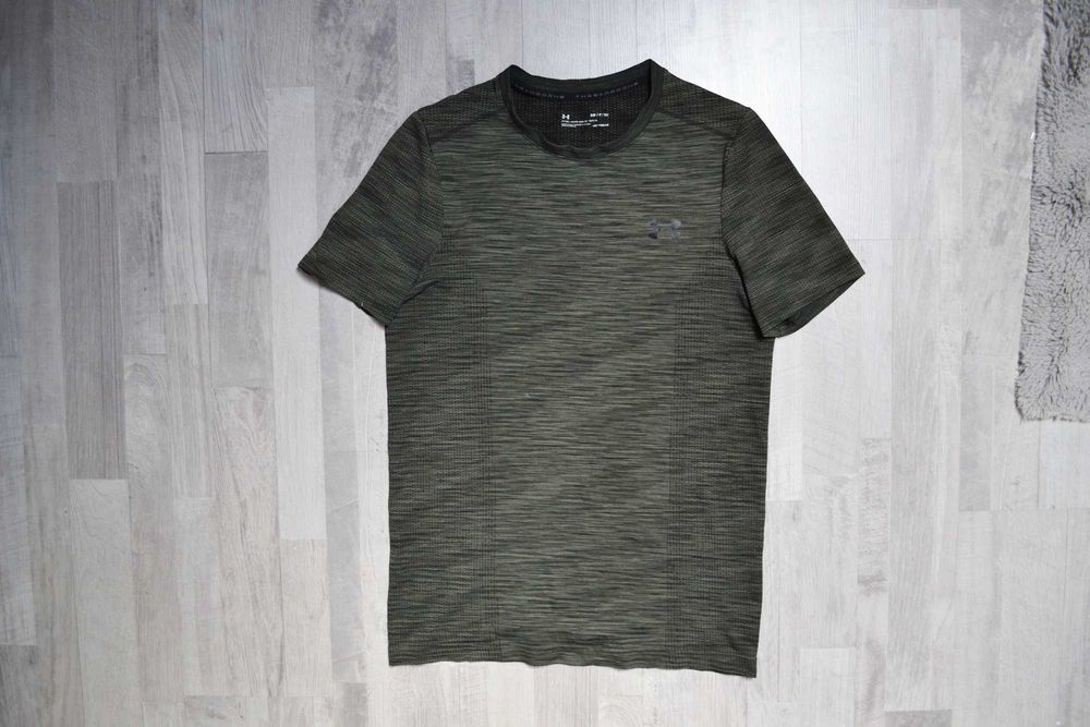 Zielona koszulka Under Armour męska S/M sporotwa