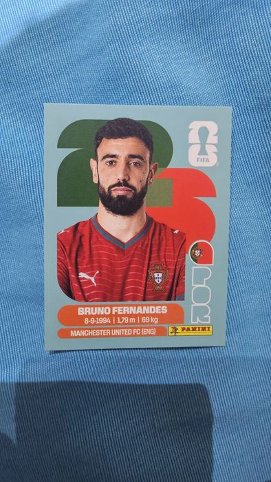 Bruno Fernandes cromo