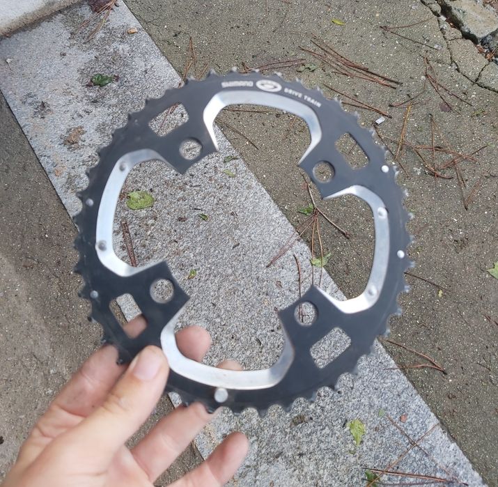 Pratos btt ou estrada shimano