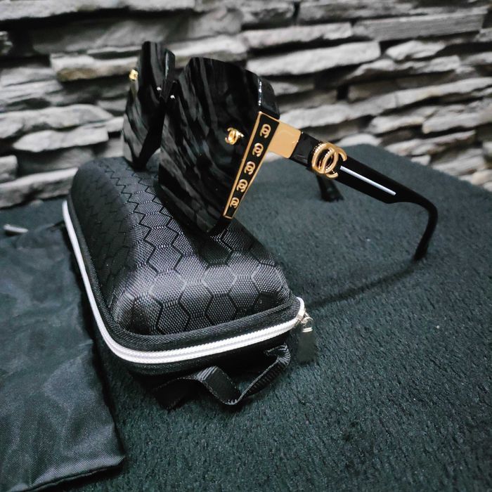 Nowe okulary z etui przeciwsłoneczne polaryzacyjne