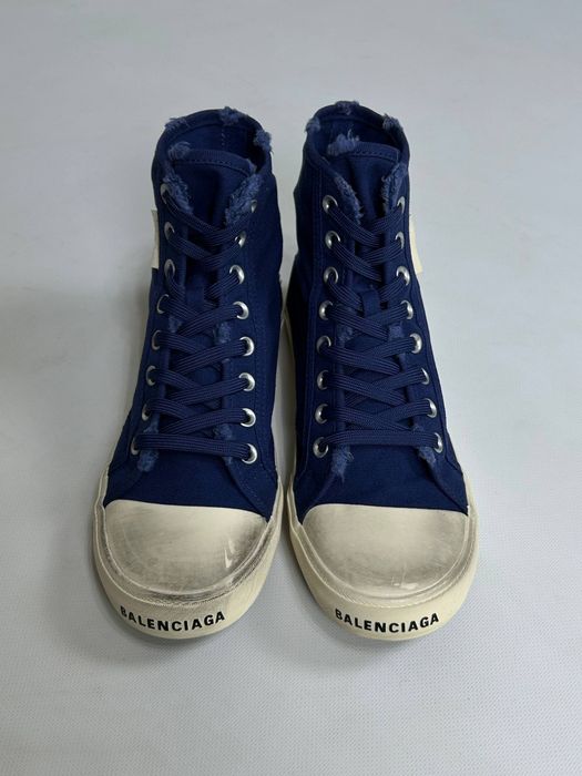 Balenciaga Paris Blue shoes кеди кросівки кроссовки сині 44 43 42 41