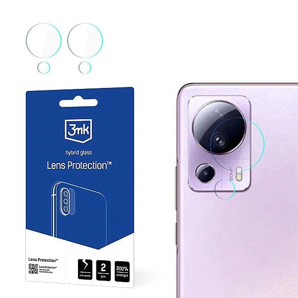 Szkło na aparat 3mk Lens Protection™ hybrydowe na Xiaomi 13 Lite