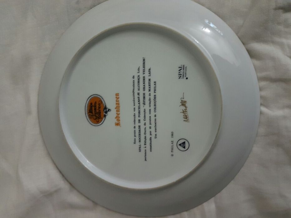 Pratos Colecção PHILAE últimos veleiros de 1983