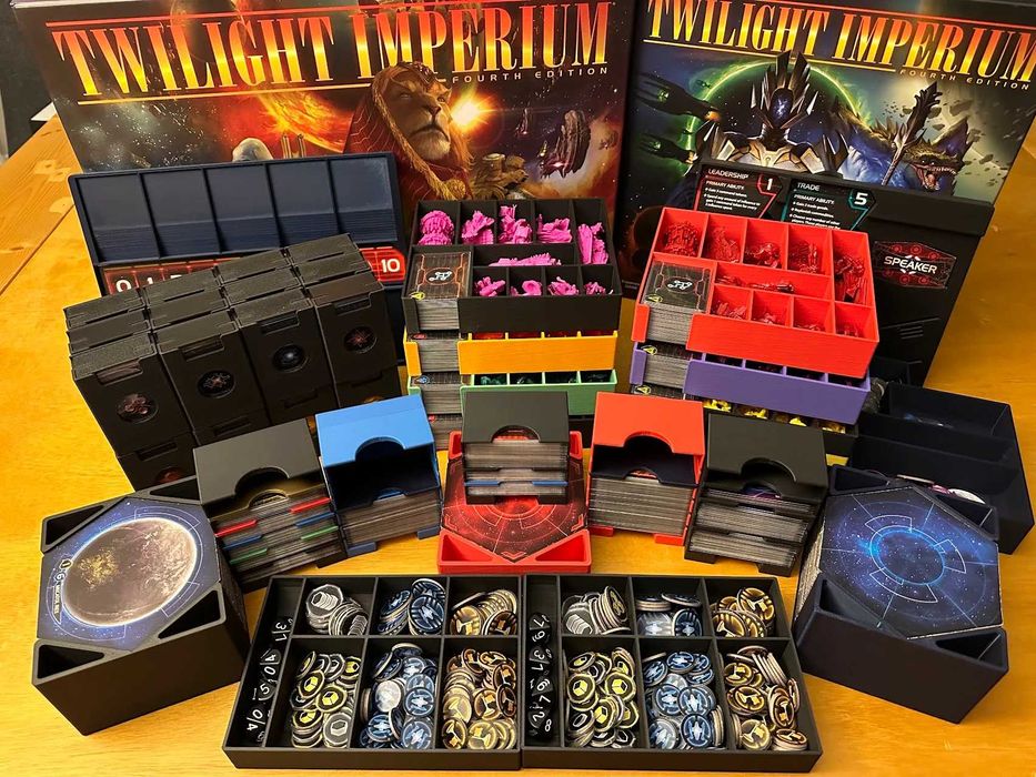 Insert do gry Twilight Imperium 4 edycja + dodatek Proroctwo królów