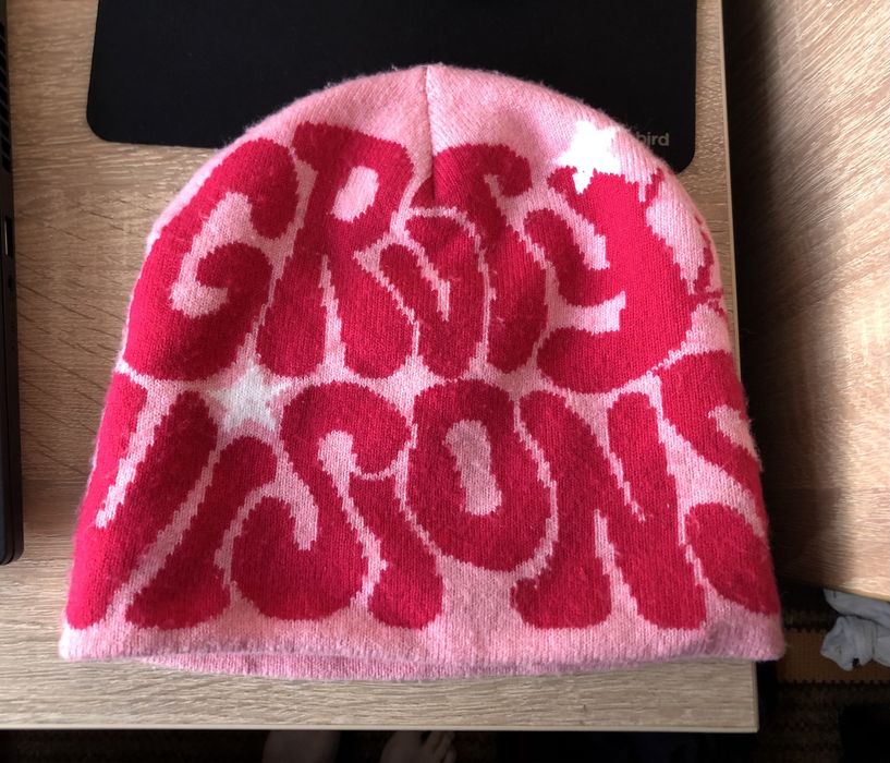 Шапка Sp5der Pink Beanie