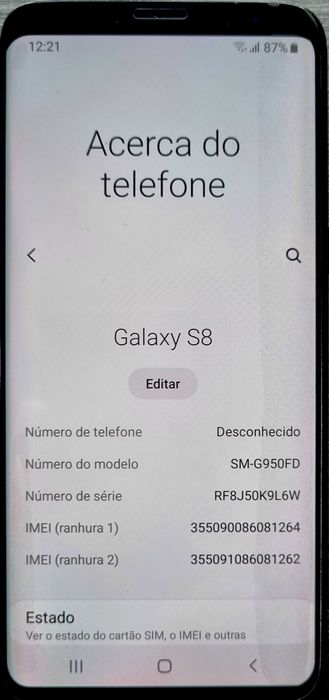 Samsung S8 Dual Sim
