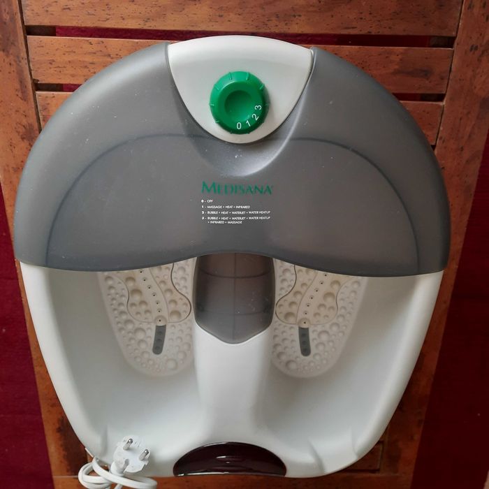 Massajador pés Medisana, excelente estado. Pedicure Hidromassagem Spa.