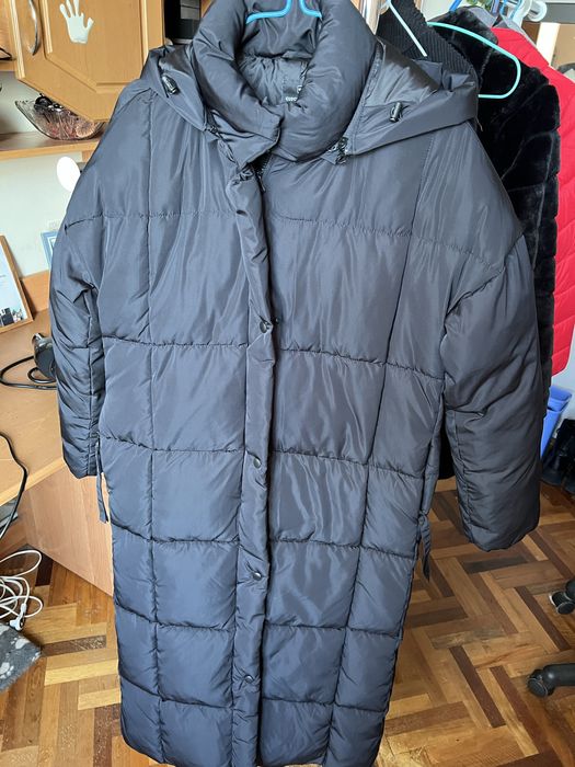 Пуховик довгий зимовий
