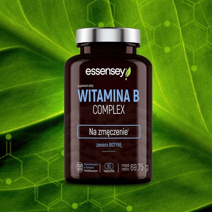 witamina b complex max zmęczenie układ nerwowy umysł metabolizm 90 dni wege