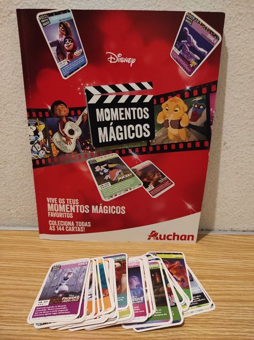 Cartas Momentos Mágicos - Auchan