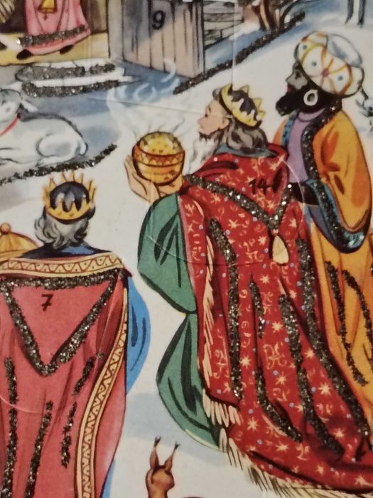 Calendário de Advento Gunther anos 50