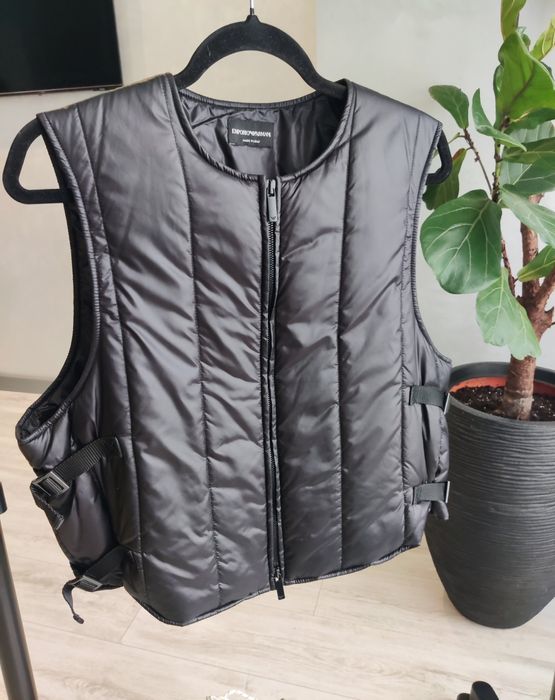 Одяг, куртки, чоловіча  жилетка Emporio Armani