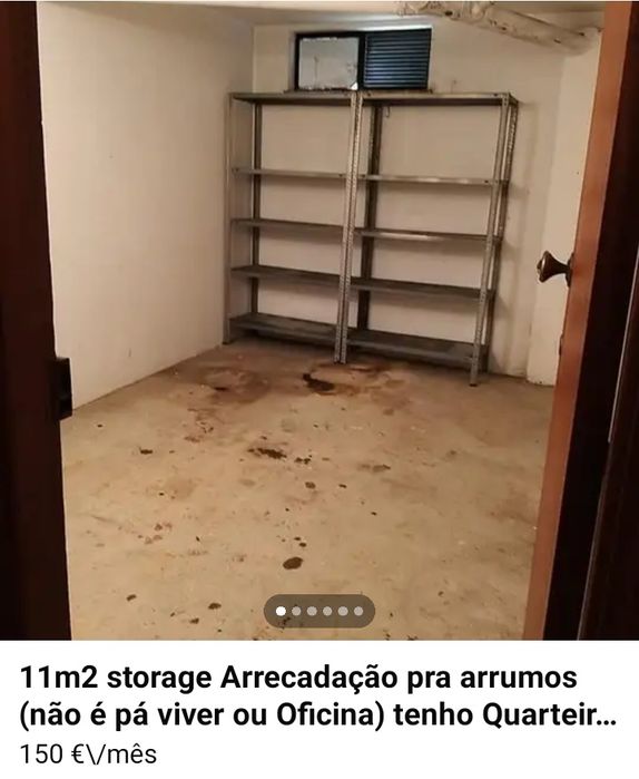 Arrecadacão Arrumos Storage Quarteira /no Montenegro tenho outra 11m2