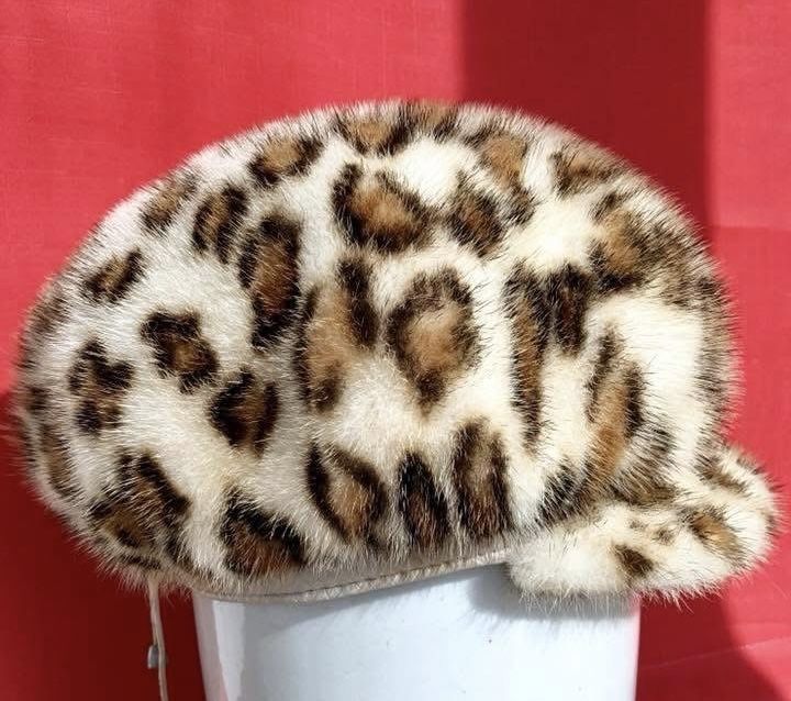 Норковая шапка высокого качества. Меховая шапка. Фуражка из норки