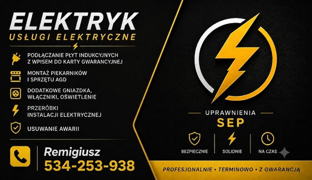 Elektryk z uprawnieniami SEP