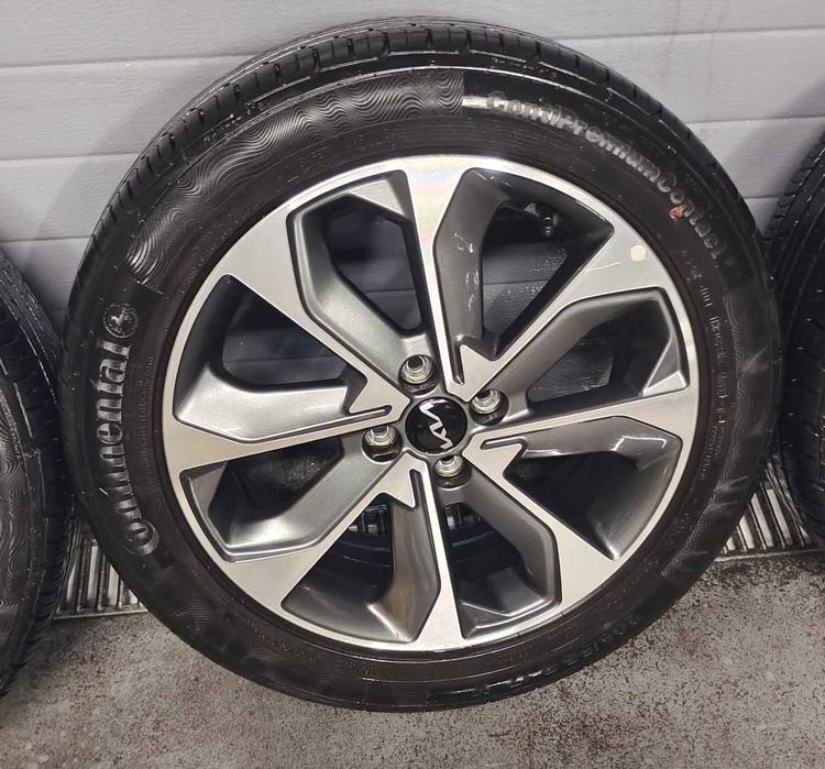 Koła 4x100 205/55 R17 Continental Letnie ŁADNE