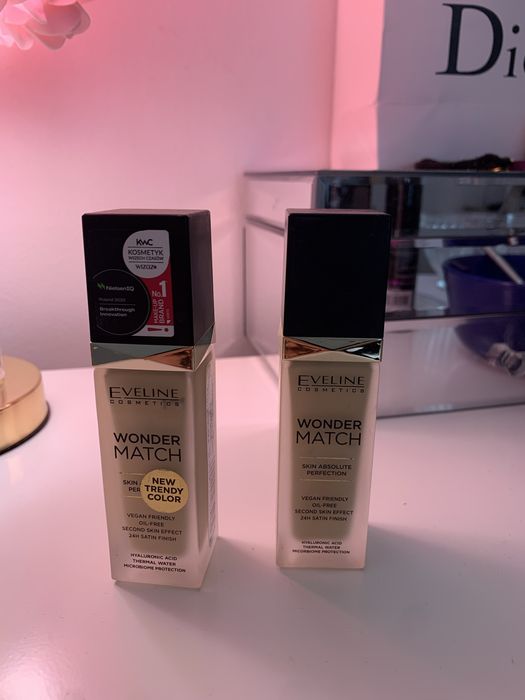 Eveline cosmetics podkład wonder match nowwe