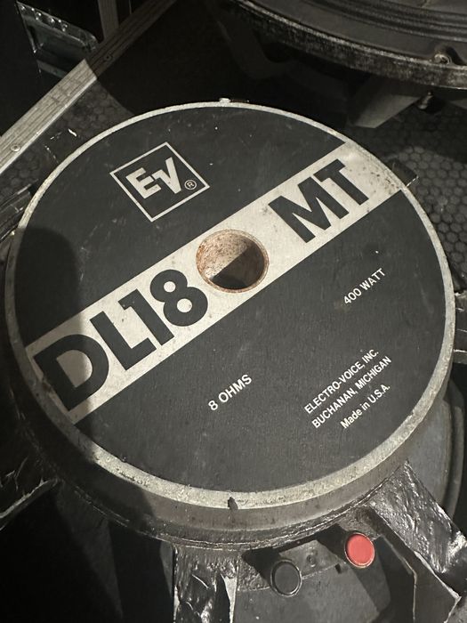 8 EV DL18MT altifalantes 18 polegadas (ler descricao)