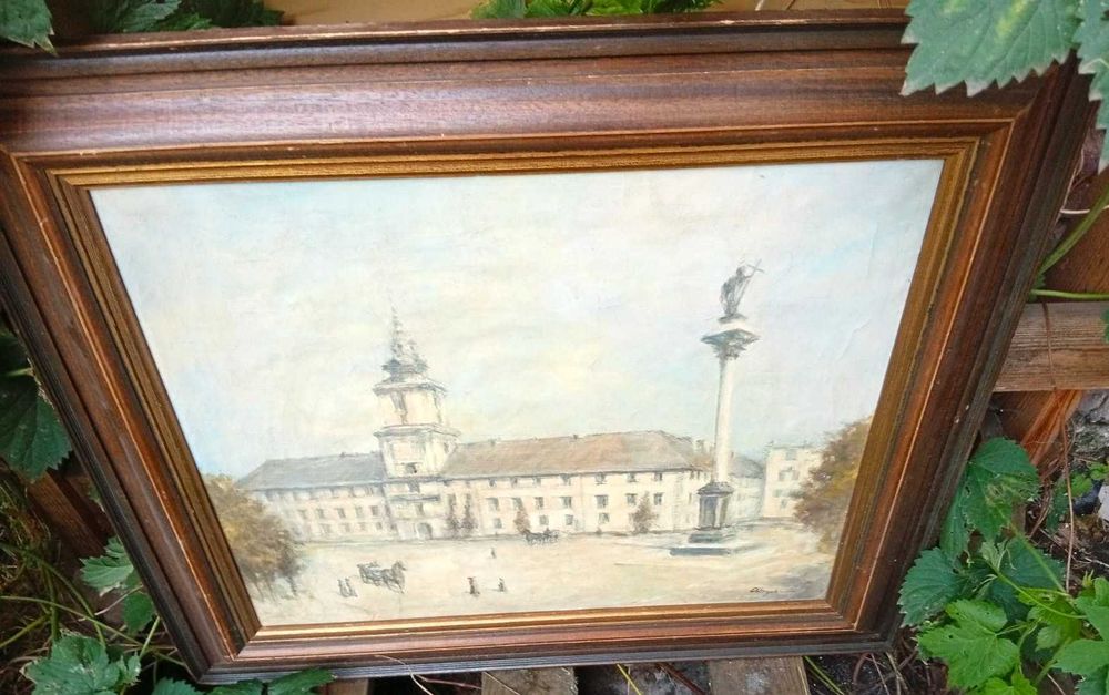 Obraz olejny Zamek Królewski Piotr Olbrychowski płótno