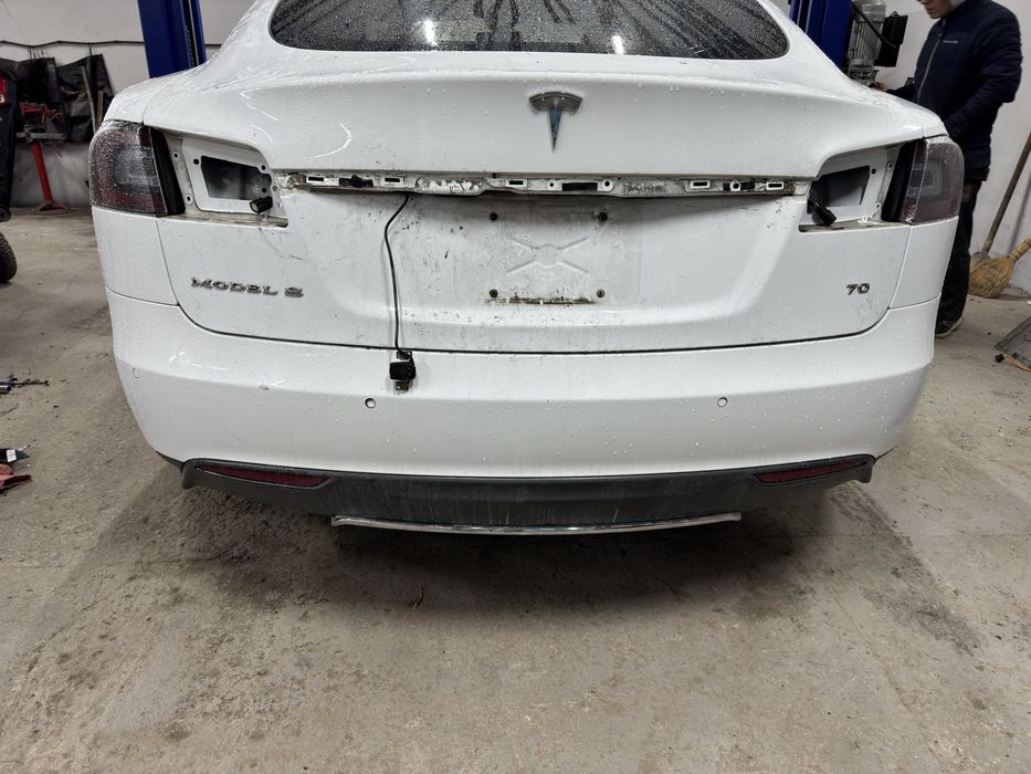 Двері tesla s кришка кляпа стопи ручка бампер tesla с тесла