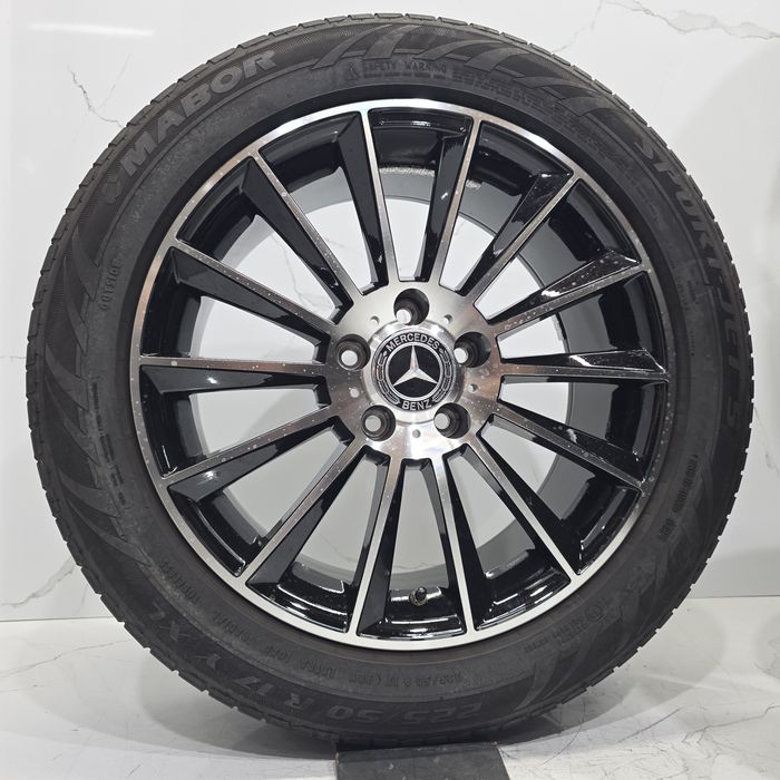 Jantes 17" Compatíveis Mercedes AMG classe C W205 com pneus 5x112