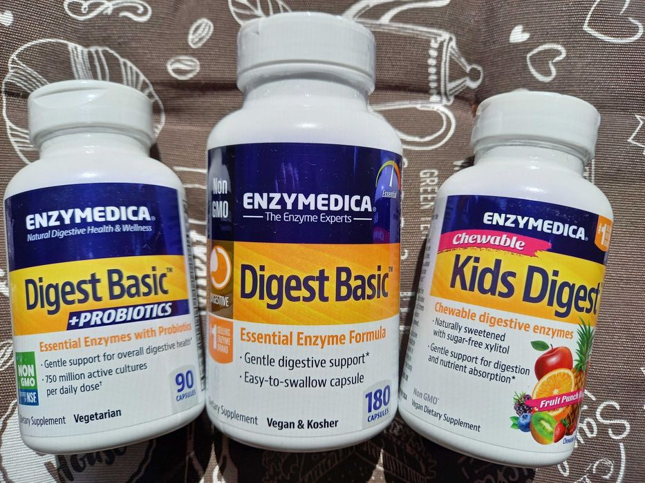 -50%  Enzymedica Digest Basic ферменты ензими травлення пробіотик kids дітей
