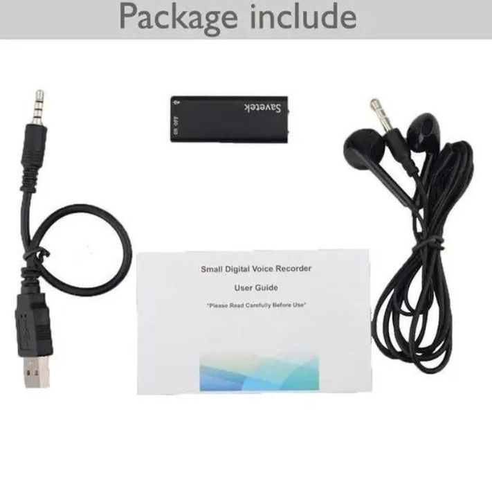 Міні диктофон  Savetek 200 8,16,32Gb 30 часов беспрерывной записи