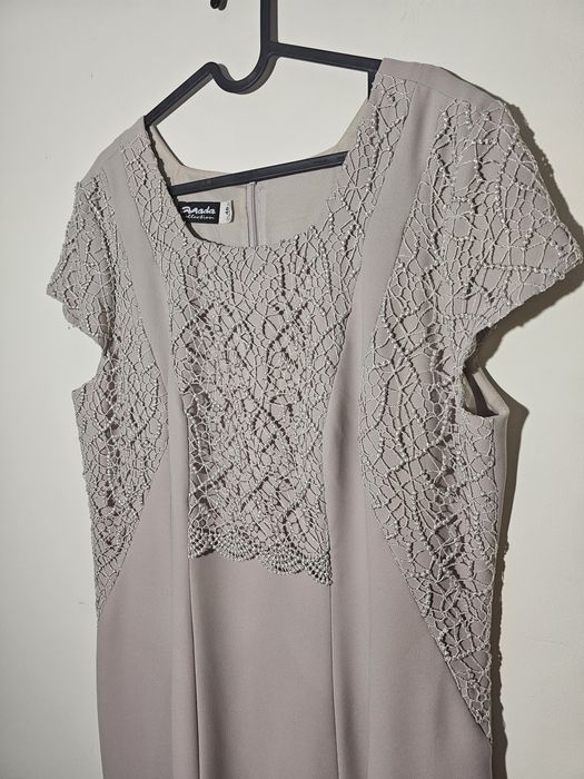 Kostium, komplet sukienka + marynarka 48 Mada Collection