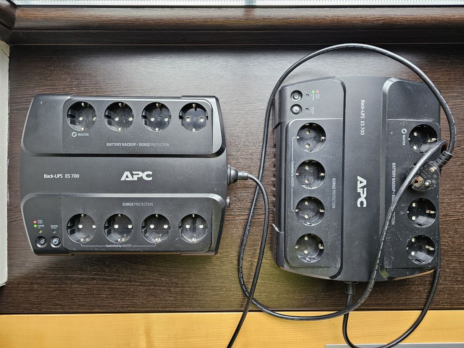 Продам 2 популярні безперебійники APC Back-UPS ES 700VA