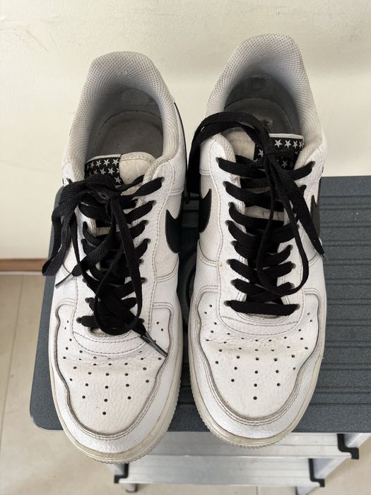 Nike Air Force branco e preto