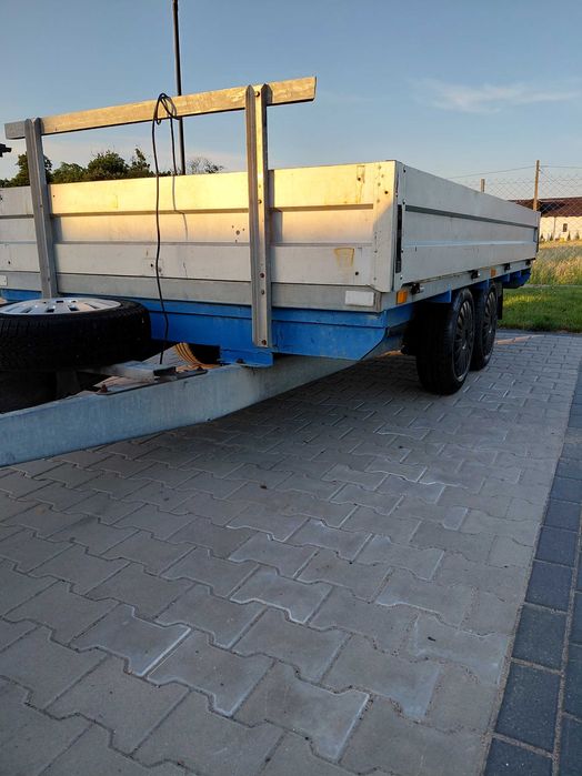 Sprzedam.Przyczepa ciężarowa 2000 DMC,burty aluminiowe