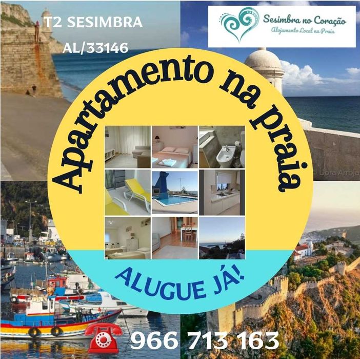 T2 Praia Sesimbra - FÉRIAS 2025
