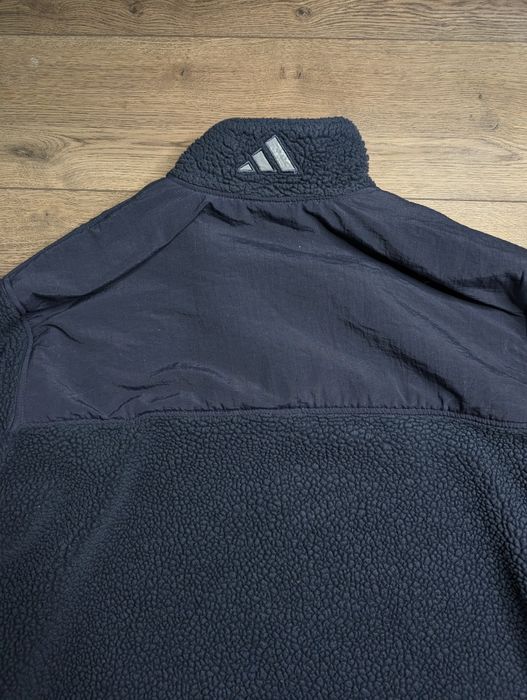 Вінтажна кофта Adidas teddy 1/4 zip  sherpa equipment acg флісова 1990
