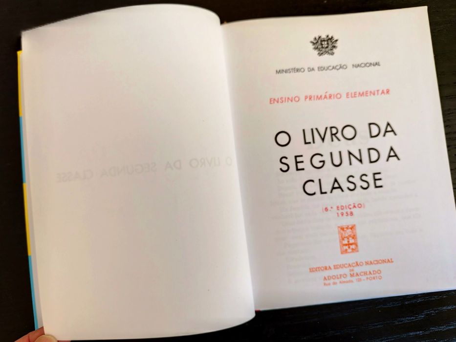 O Livro da Segunda Classe - 1958 (Vintage)
