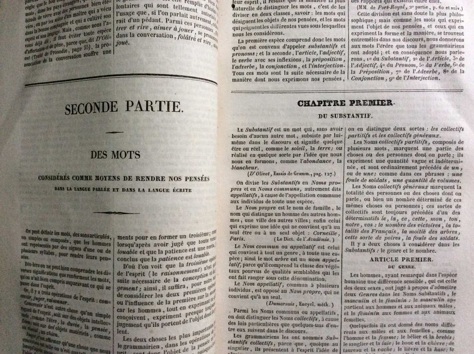 Grammaire des Grammaires, ou Analyse Raisonnee... 1838. Raro